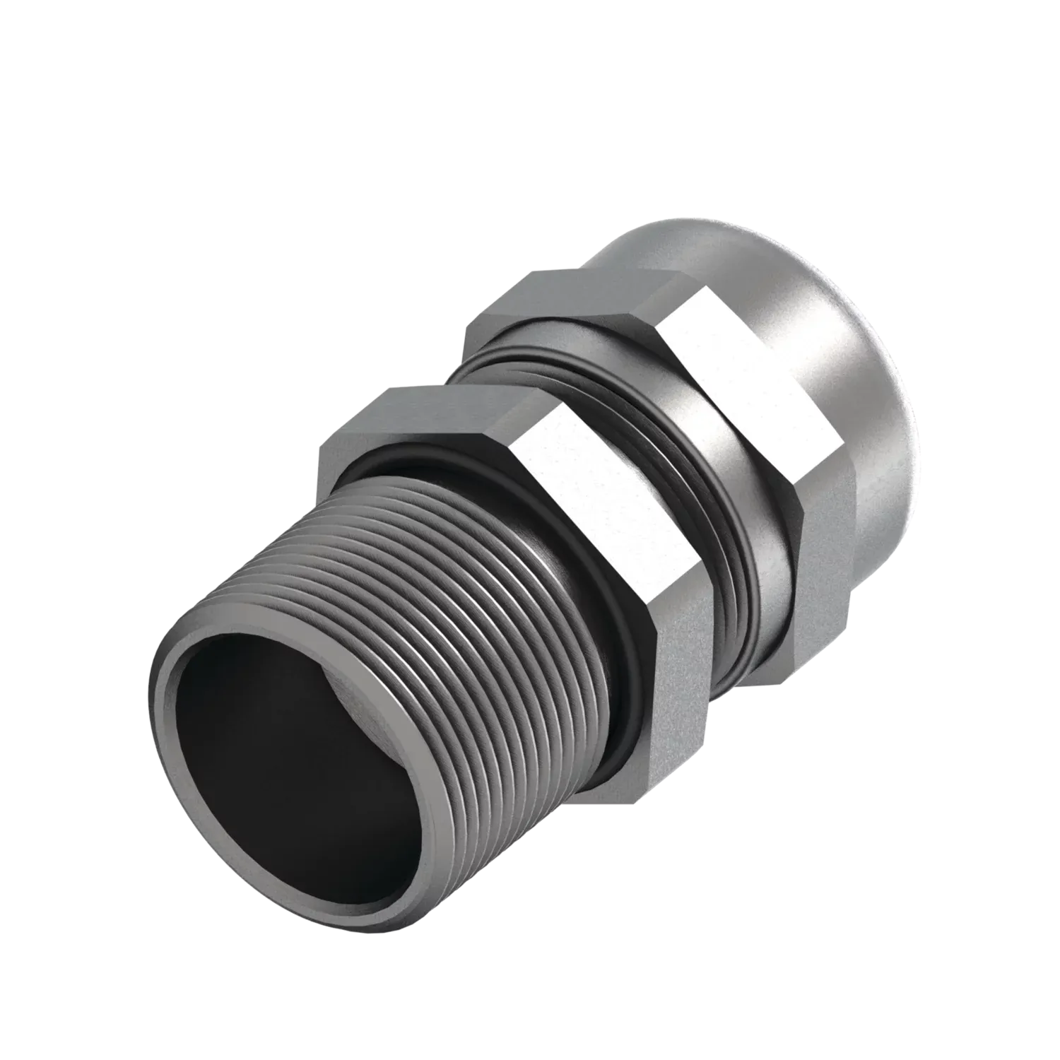 HOFFMAN EBU3NBNCLE Cable Gland, M32 x 1.5 Size, SS | CH8JFZ