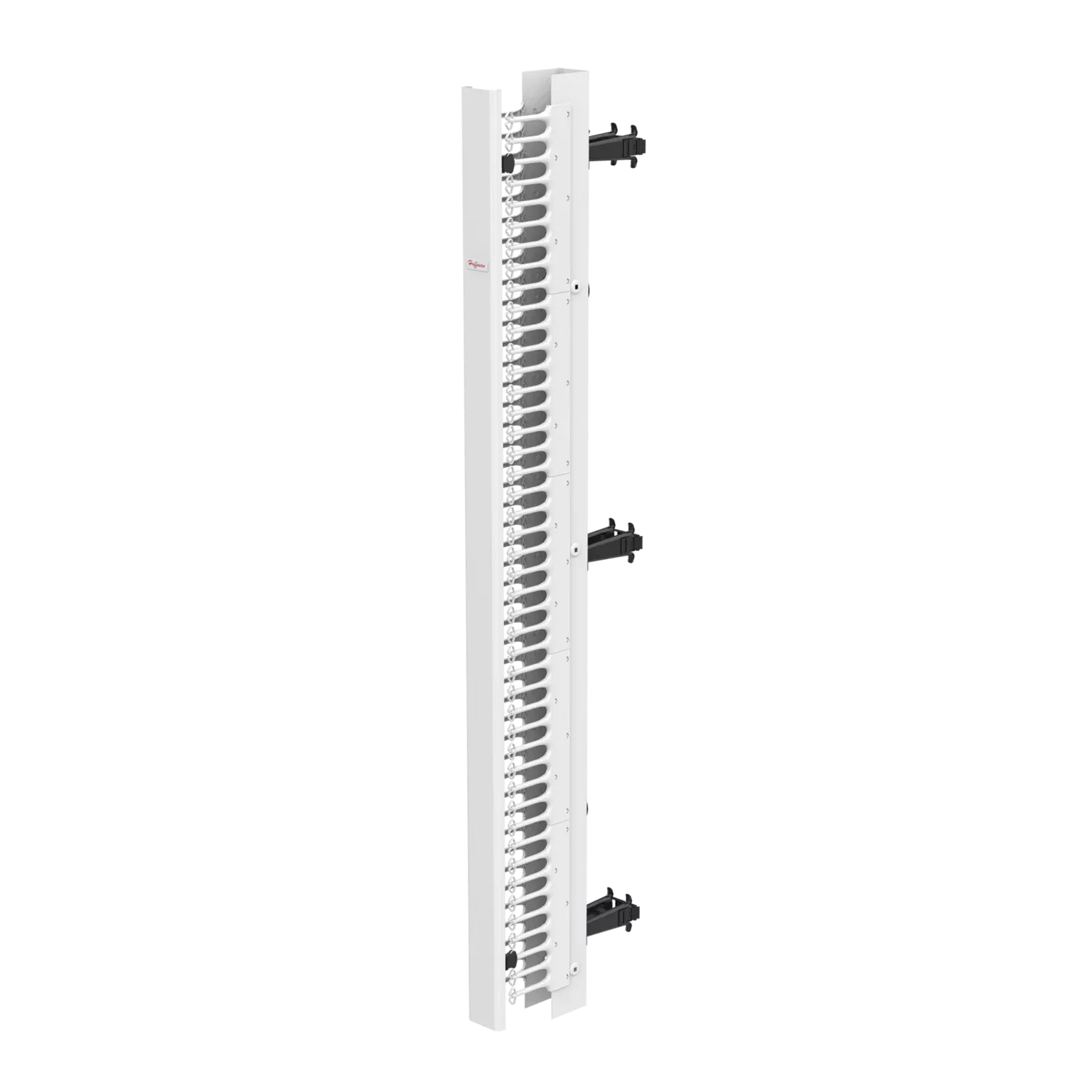 HOFFMAN EC3D7W Vertical Cable Manager, 84 x 3.5 x 9 Inch Size, White, Steel, Double Sided | CH8JGU