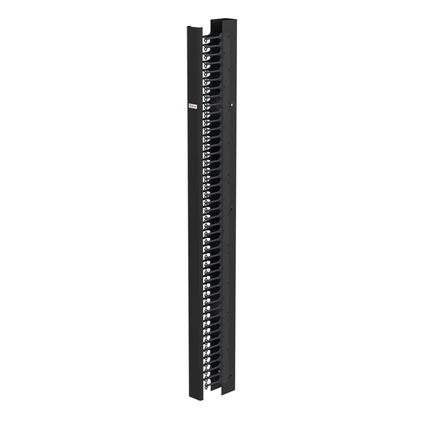 HOFFMAN EC3S7 Vertical Cable Manager, 84 x 3.5 x 9 Inch Size, Black, Steel, Single Sided | CH8JGV