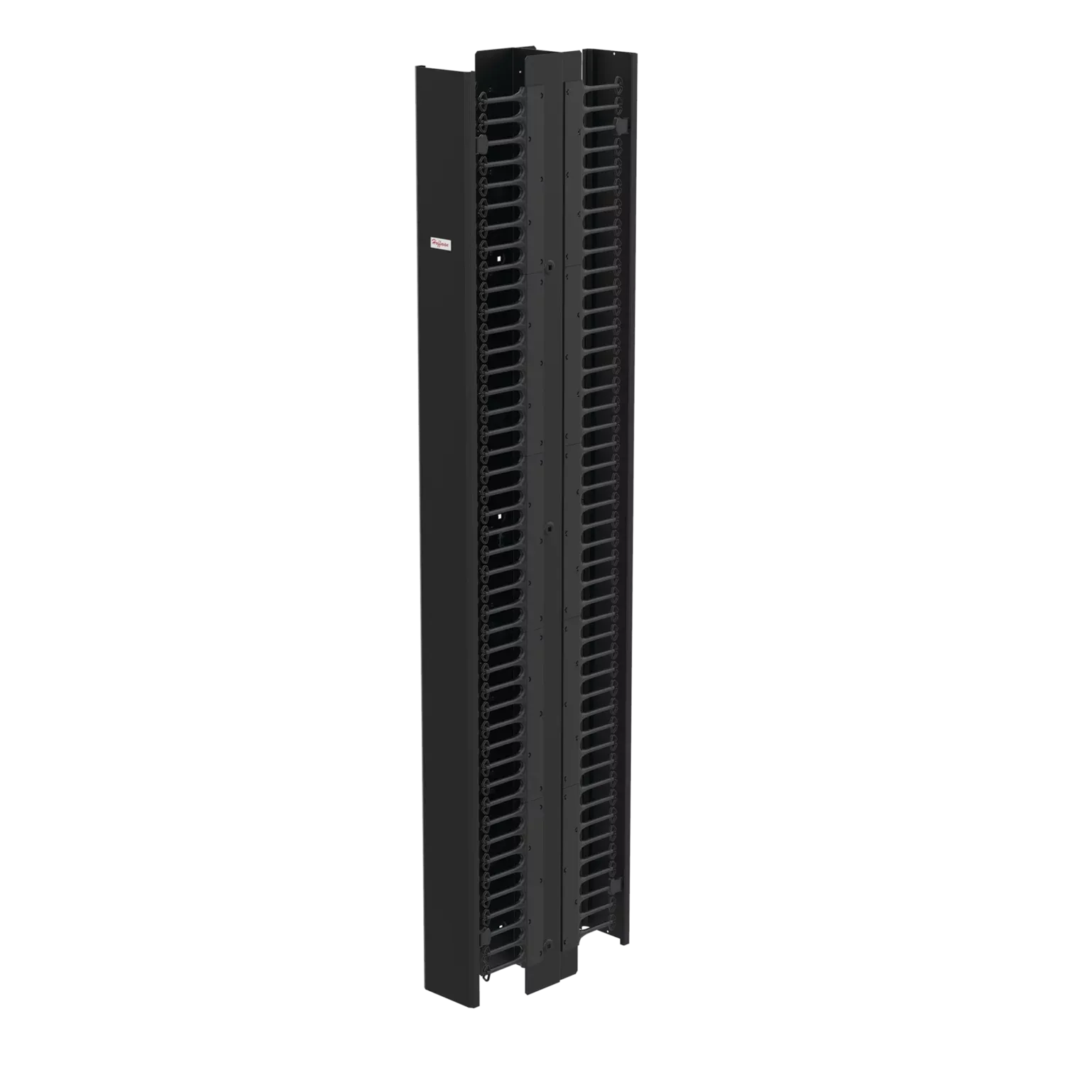 HOFFMAN EC6DF7 Vertical Cable Manager, 84 x 6.50 x 20.85 Inch Size, Blk, Steel, Double Sided | CH8JHA