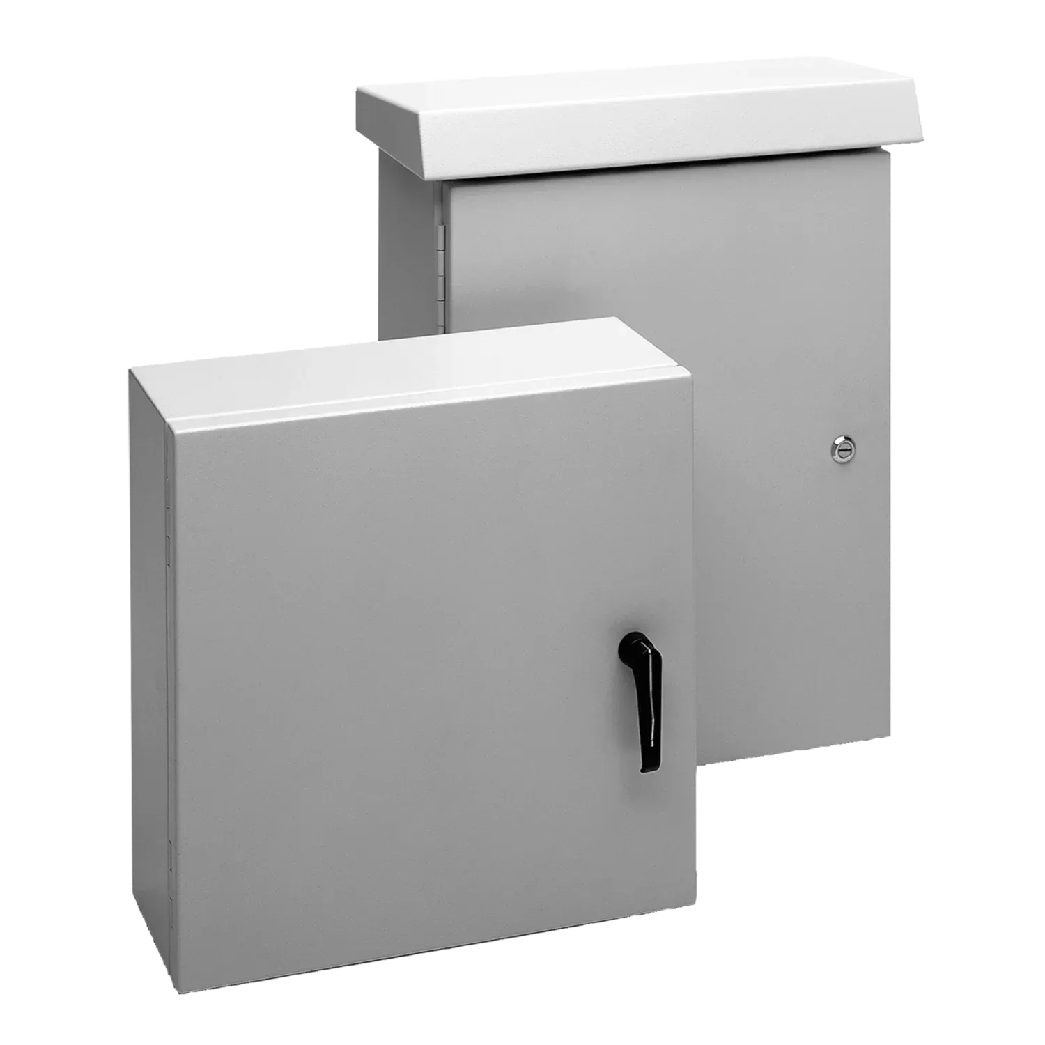 HOFFMAN ECL1509030CH Enclosure, Type 4X, 1500 x 900 x 300mm Size, Gray, Aluminium, Continuous Hinge | CH8JHW