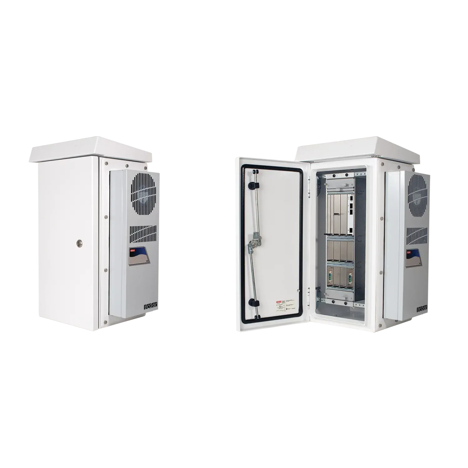 HOFFMAN ECL603537VP Cabinet, 600 x 350 x 375mm Size, Light Gray, Aluminium | CH8JJK