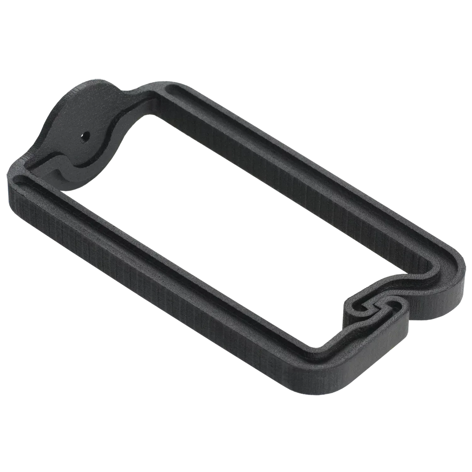 HOFFMAN ECM6DR10 D Ring Cable Manager, 3 x 5.33, Plastic | CH8JKE