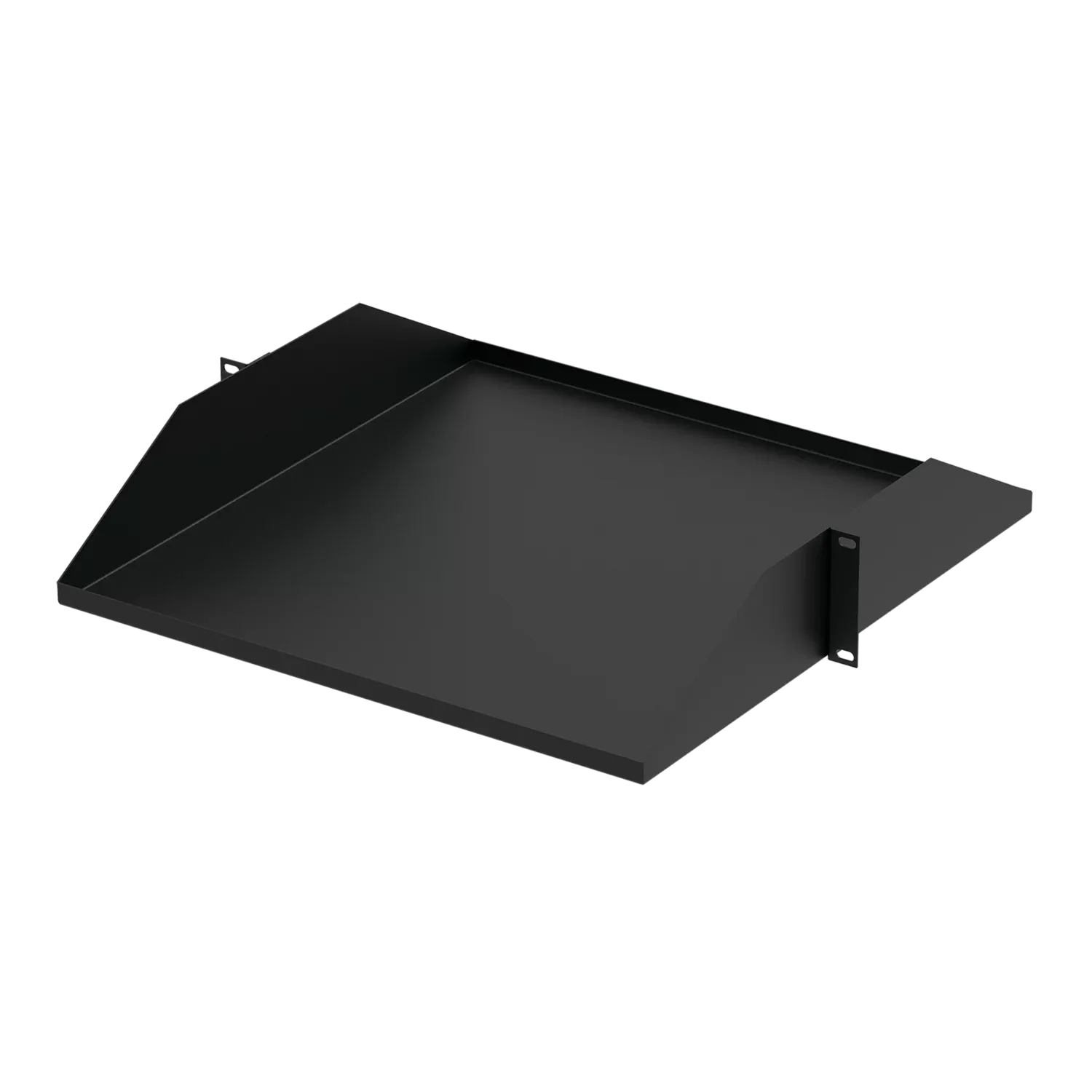 HOFFMAN ECMS1918 Center Mount Shelf, 19 x 18 Inch Size, Black, Steel, Solid | CH8JKF