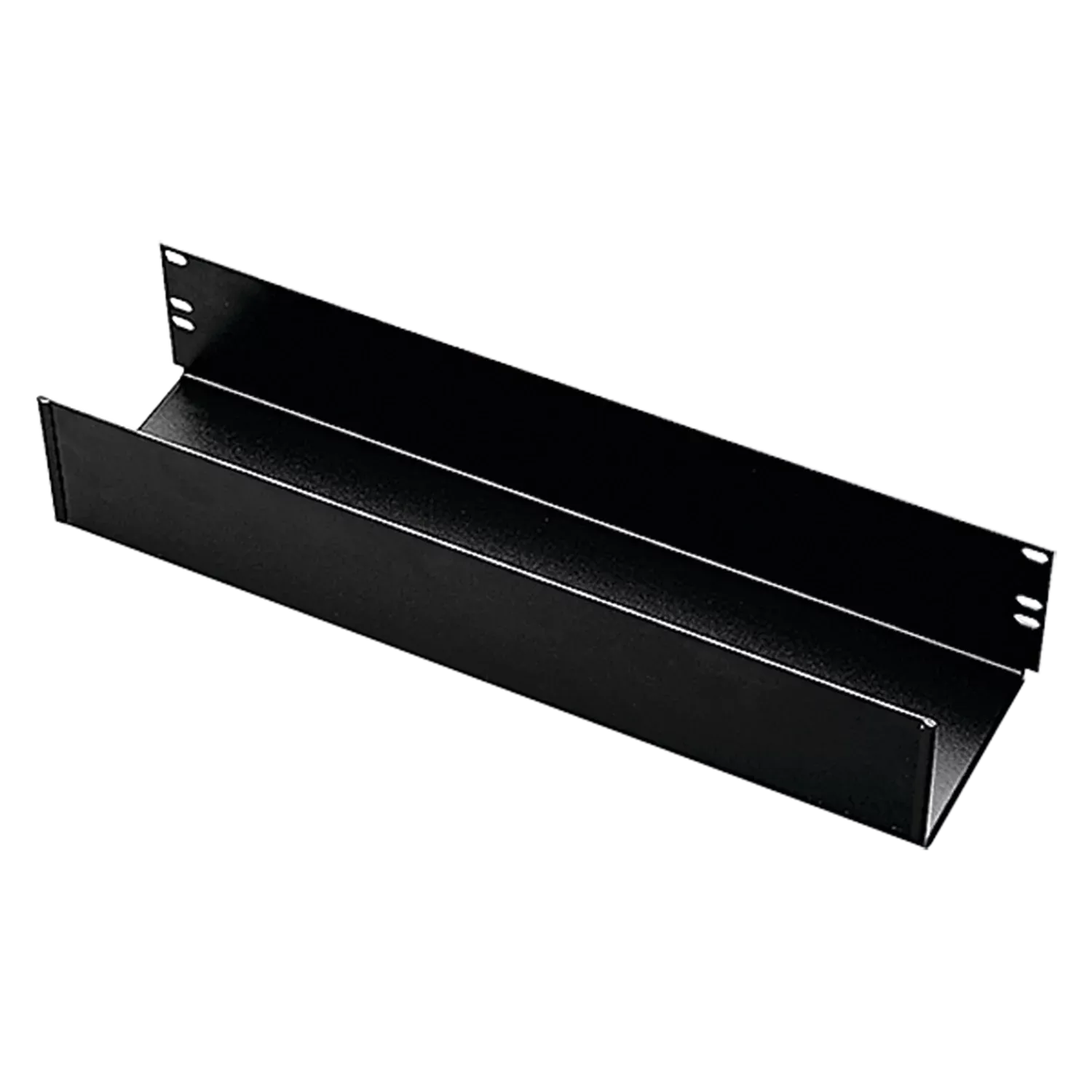 HOFFMAN ECT23 Cable Trough, Fits 23 Inch Rack, Black, Steel | CH8JKM