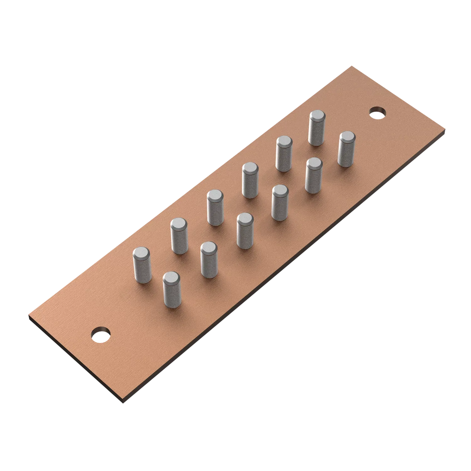 Ground Buss, Copper, 6 Position