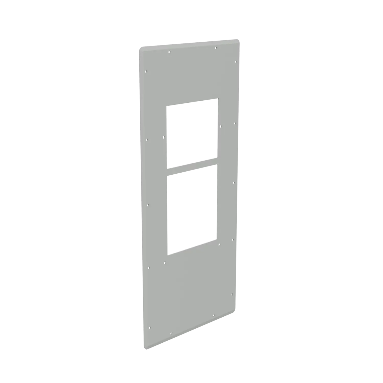 HOFFMAN EGPACCR23 Gland Plate, 838 x 381mm Size, Gray, Aluminium | CH8JMJ