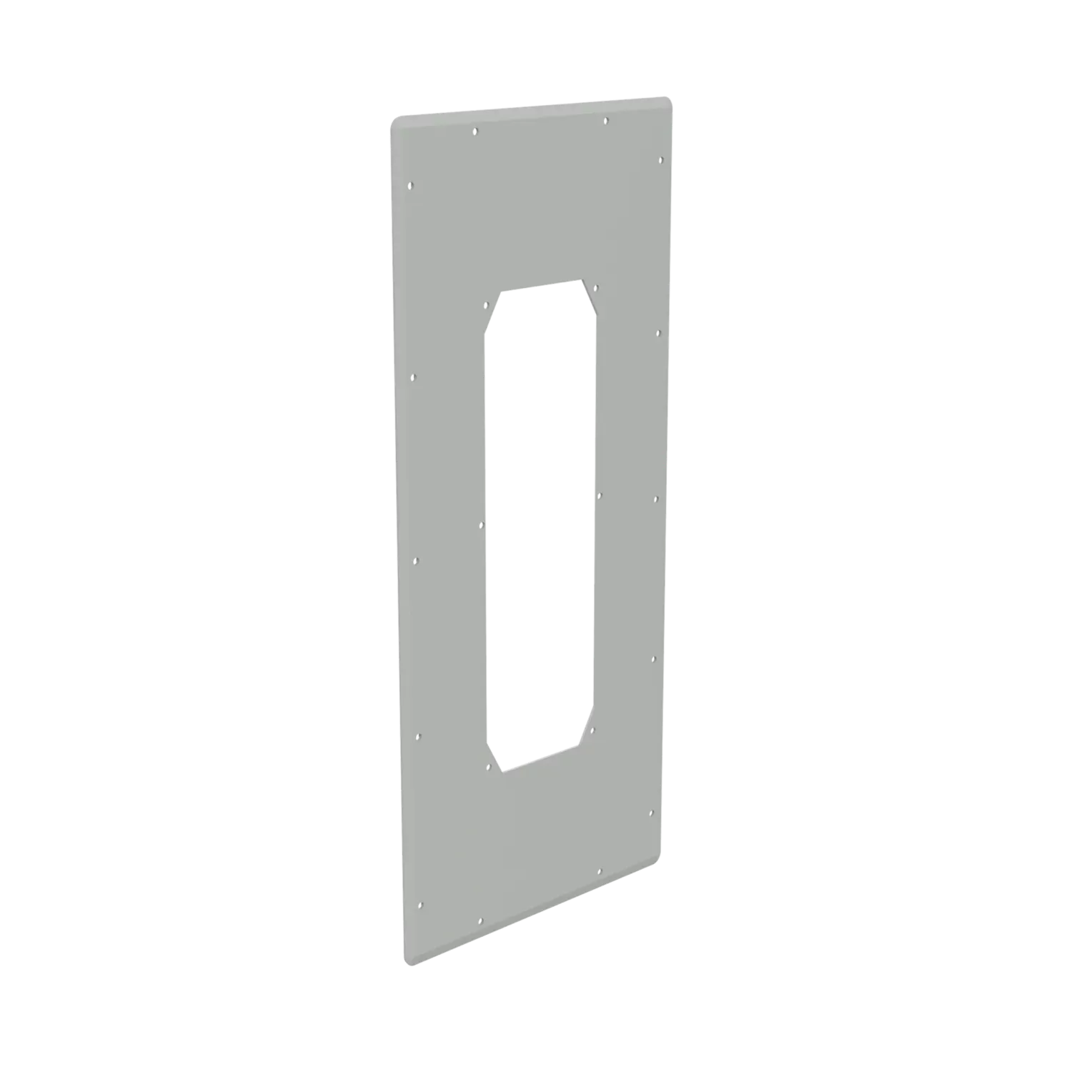 HOFFMAN EGPHX20 Gland Plate, 838 x 381mm Size, Gray, Aluminium | CH8JMM