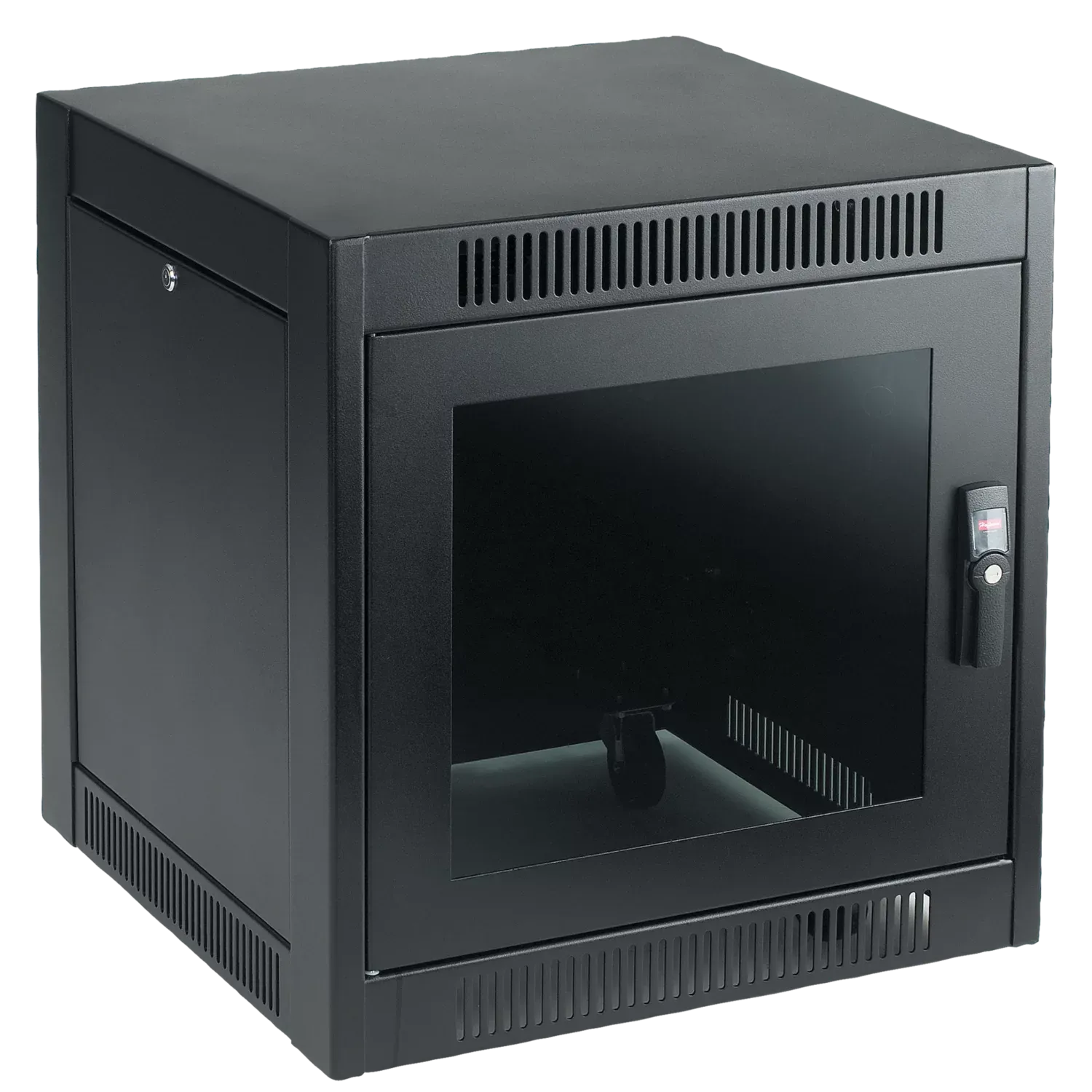 HOFFMAN ENC766SH Office Cabinet, 700 x 600 x 600mm Size, Black, Steel | CH8JNJ