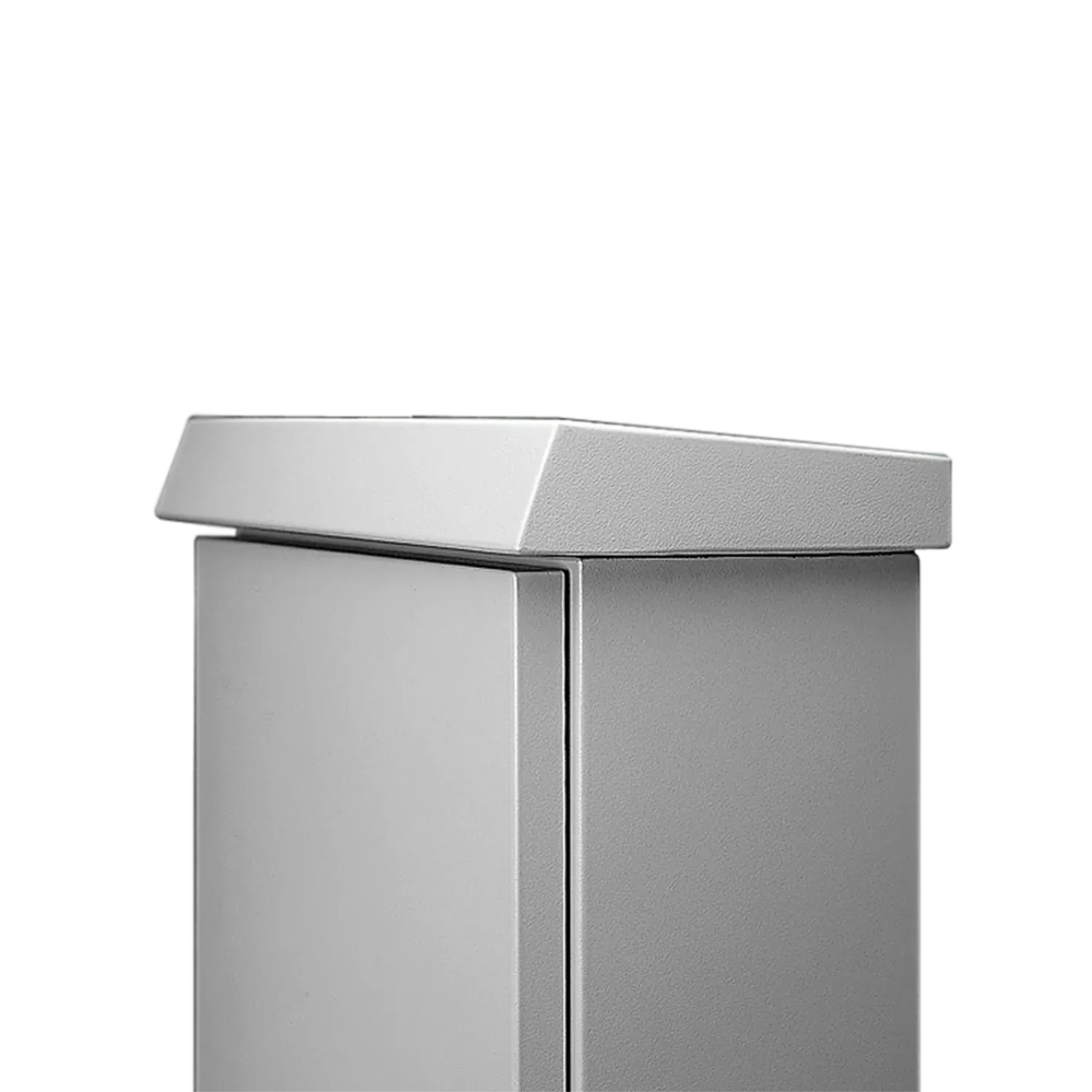 HOFFMAN ESSH6020 Solar Shield Top, Fits 600 x 200mm Size, Gray, Aluminium | CH8JQY