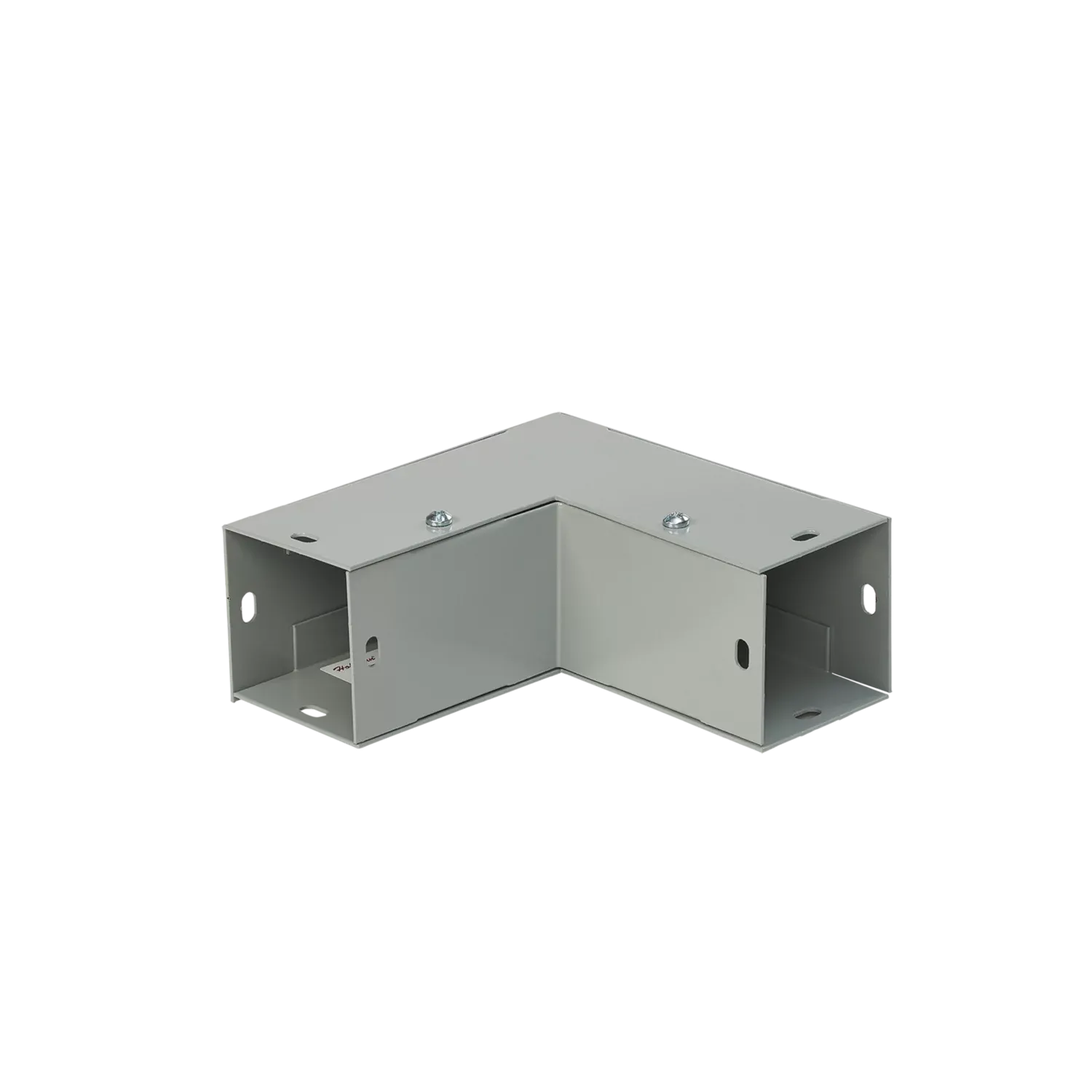 HOFFMAN F101090EOUT Wireway, 90 Deg. Elbow, Fits 10 x 10 Inch Size, Gray, Steel | CH8JXY