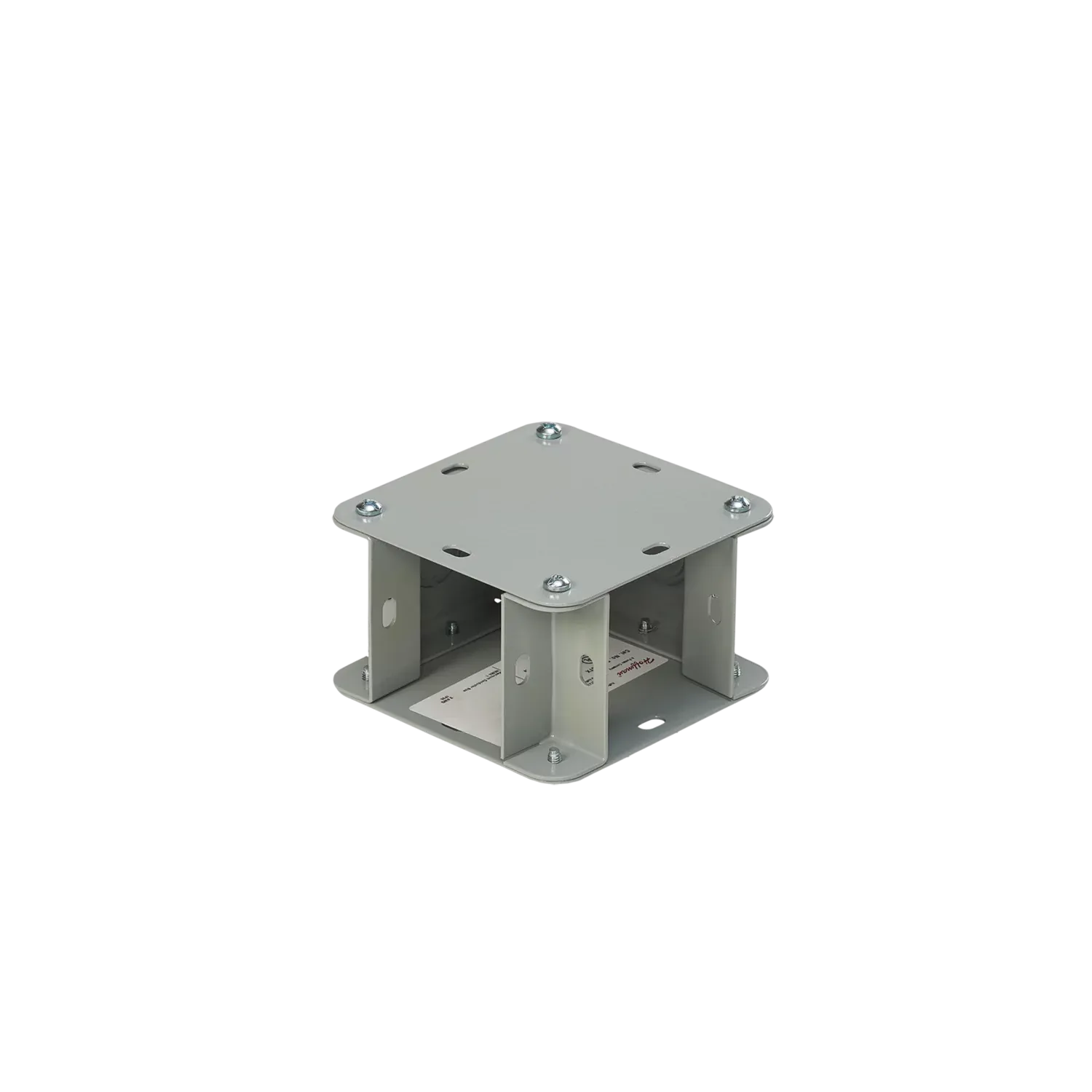 HOFFMAN F1010G90TX Wireway, 90 Deg. Elbow, 10 x 10 Inch Size, Gray, Steel | CH8JYL