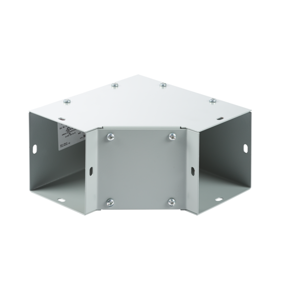 HOFFMAN F8890EIN Wireway, 90 Deg. Elbow, Fits 8 x 8 Inch Size, Gray, Steel | CH8KYK