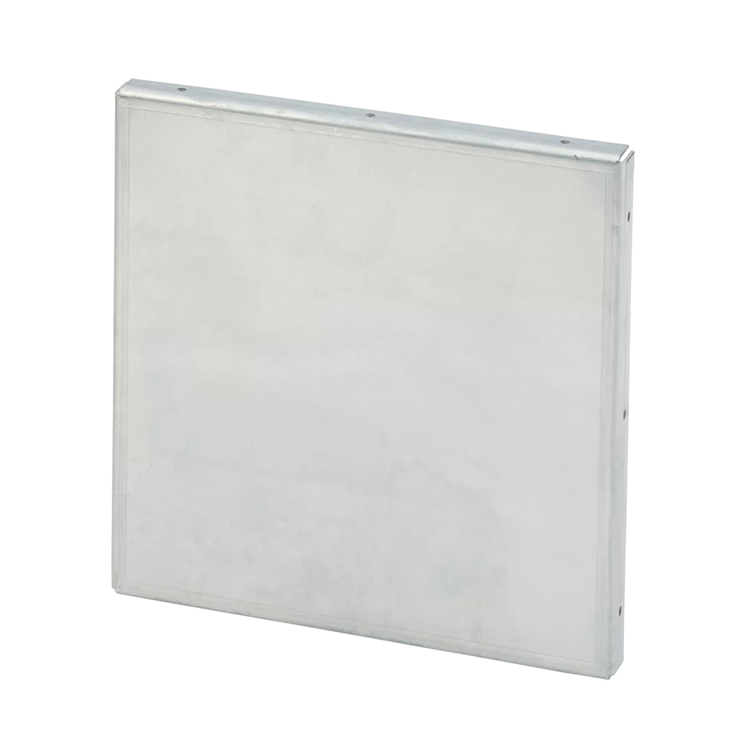 HOFFMAN F1212GCPGV Closure Plate, 12 x 12 Inch Size, Galvanized, Steel, With Knockouts | CH8KBK