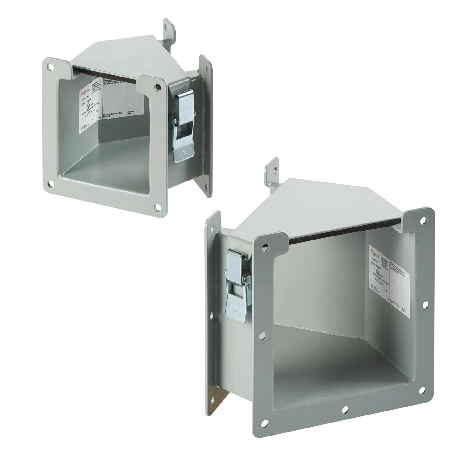 HOFFMAN F22LE45A Elbow, 45 Degree, 2.5 x 2.5 Inch Size, Gray, Steel, Top Opening | CH8KFM