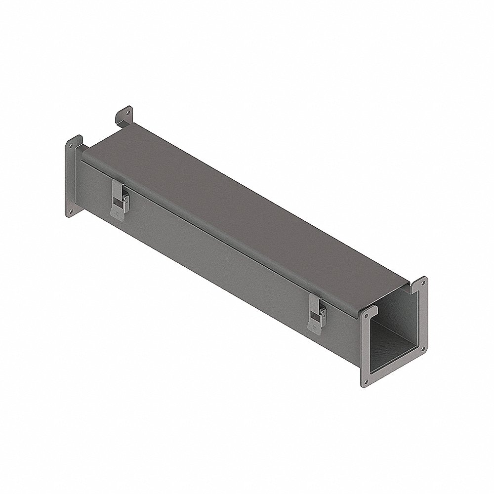 HOFFMAN F22L24 Lay-ln Wireway 2 Feet 2.50 Inch Width x 2.50 Inch Height | AH3HEV 32FL61