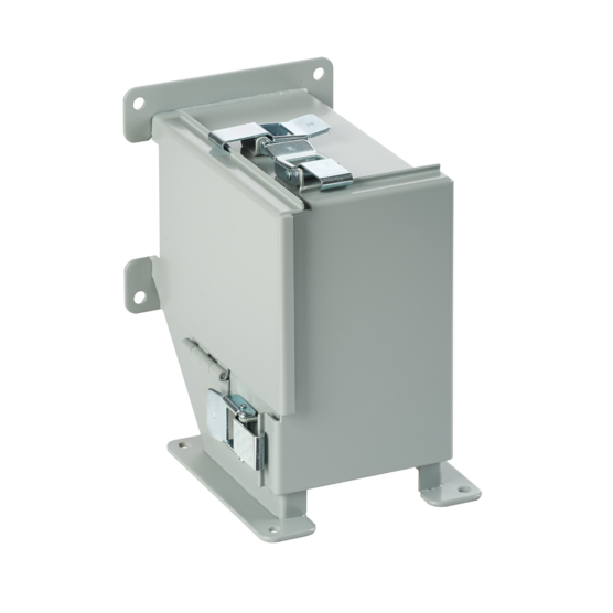 HOFFMAN F66LKT Wireway Transposition, 6 x 6 Inch Size, Gray, Steel, Clockwise | CH8KUH