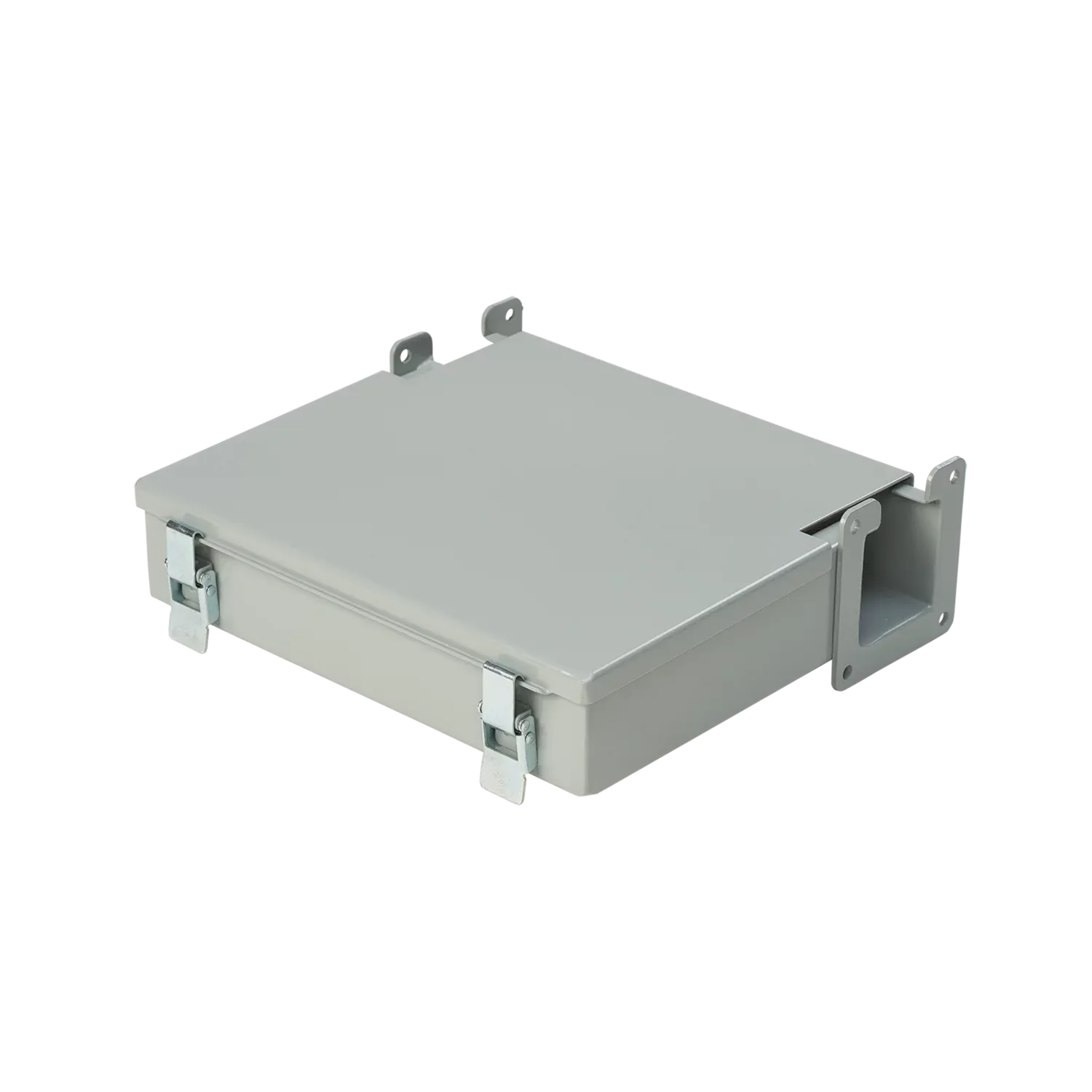 HOFFMAN F22LJ Junction Box, 2.50 x 2.50 Inch Size, Gray, Steel | CH8KFV