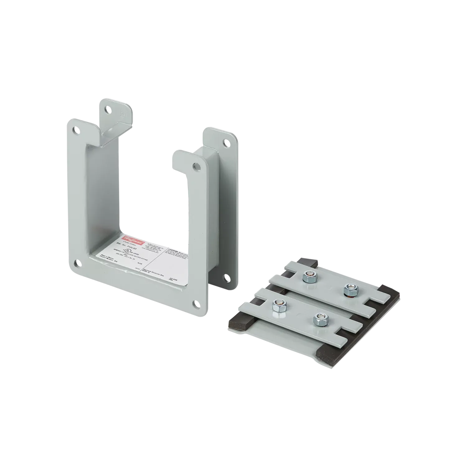 HOFFMAN F22LN1 Nipple, 2.5 x 2.5 x 1 Inch Size, Gray, Steel | CH8KFY