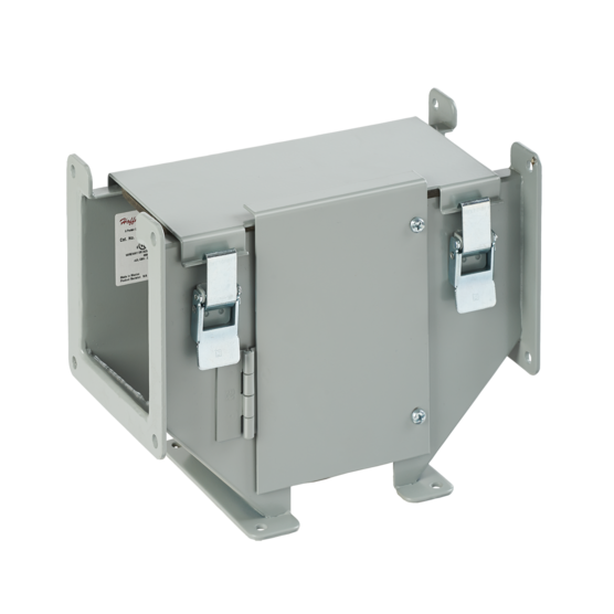 HOFFMAN F88LTC Tee Fitting, Top Opening, 8 x 8 Inch Size, Gray, Steel | CH8LAK