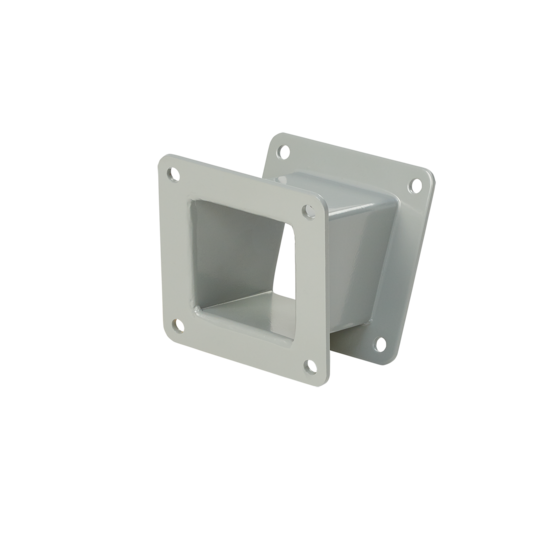 HOFFMAN F66WE225 Elbow, 22.50 Degree, 6 x 6 Inch Size, Gray, Steel | CH8KWU