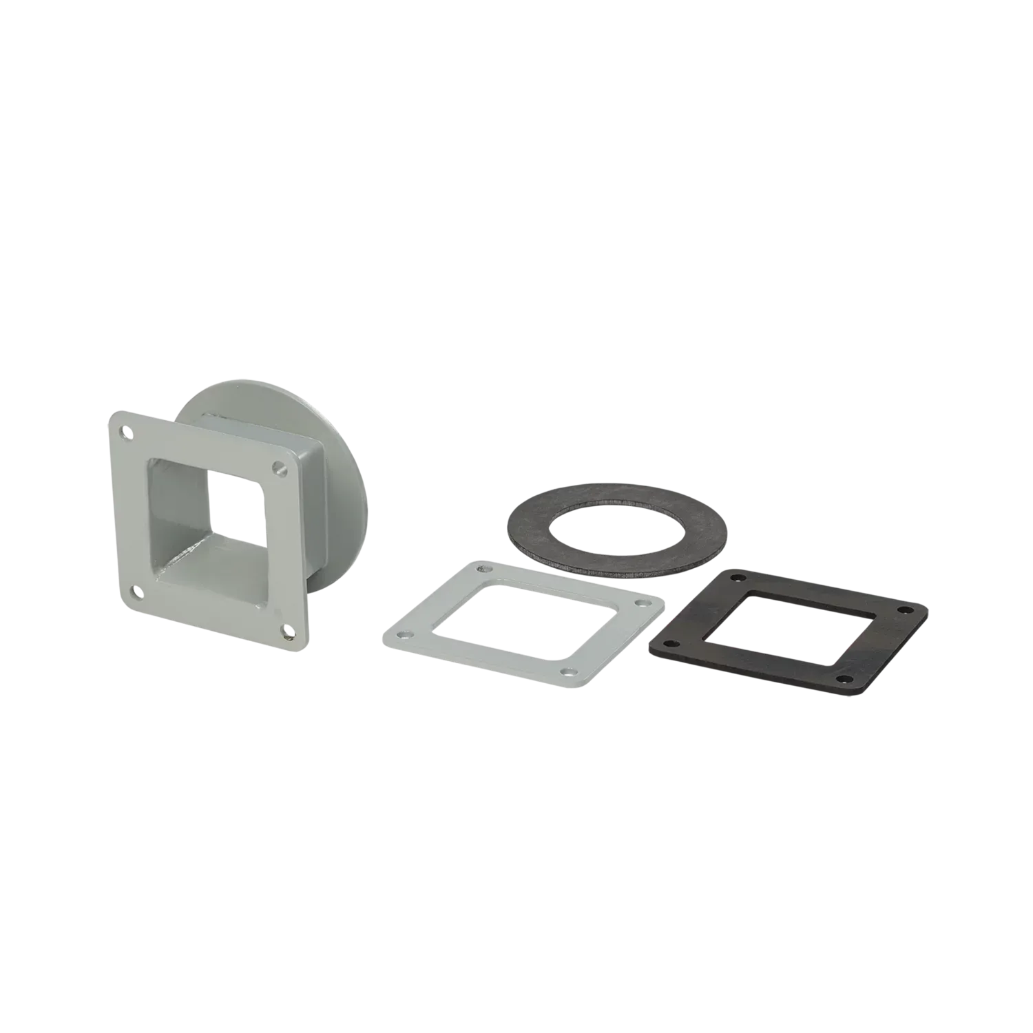 HOFFMAN F22WSA Box Entry Swivel Nipple, 2.5 x 2.5 Inch Size, Gray, Steel | CH8KJF