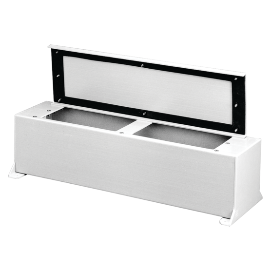 HOFFMAN F6660FG Fiberglass Wiring Trough, 6 x 6 x 60, Fiberglass | CH8KRR