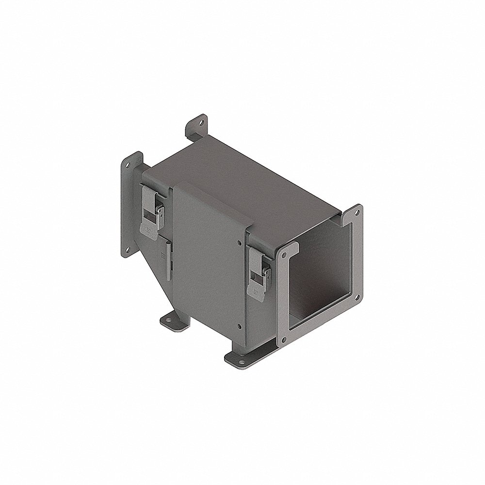 HOFFMAN F44LTC Tee Fitting Wireway Steel 4 Inch Height x 4 Inch Length | AG2RYZ 32FL88