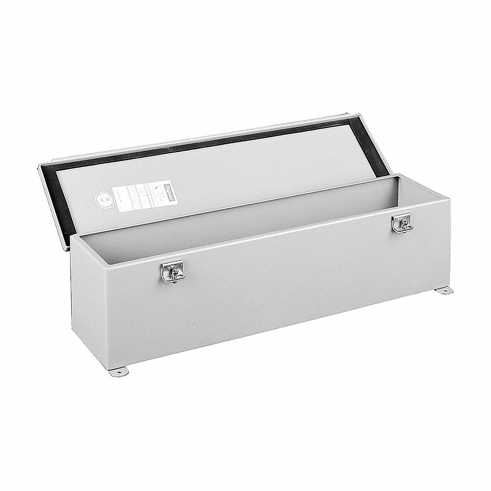 HOFFMAN F44T12HC Hinged Cover Wiring Trough 4 Inch Width x 4 Inch Height | AH3HGF 32FM58