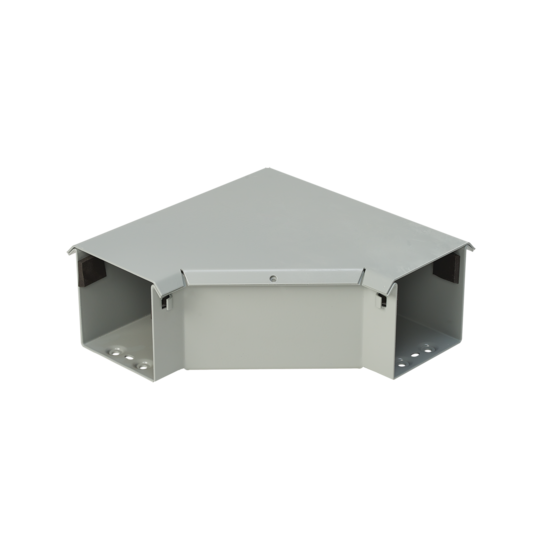 HOFFMAN F66T3R90E Wireway, 90 Deg. Elbow, Fits 6 x 6 Inch Size, Gray, Steel | CH8KVR
