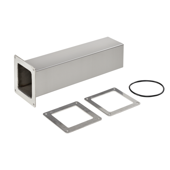 HOFFMAN F66WASS Feed Through Fitting, 6 x 6 Inch Size, 304 SS | CH8KWN