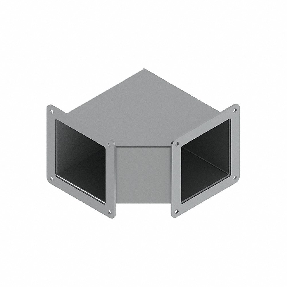 HOFFMAN F44WE90SS Elbow 90 Degree Industrial SS" Length Steel 4" Height x 4" Length | AG2TGE 32FM68