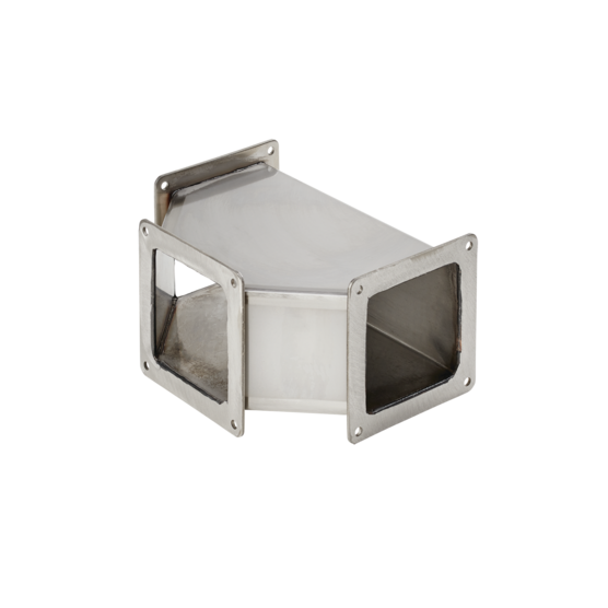 HOFFMAN F44WTSS Tee, 4 x 4 Inch Size, 304 SS | CH8KQW