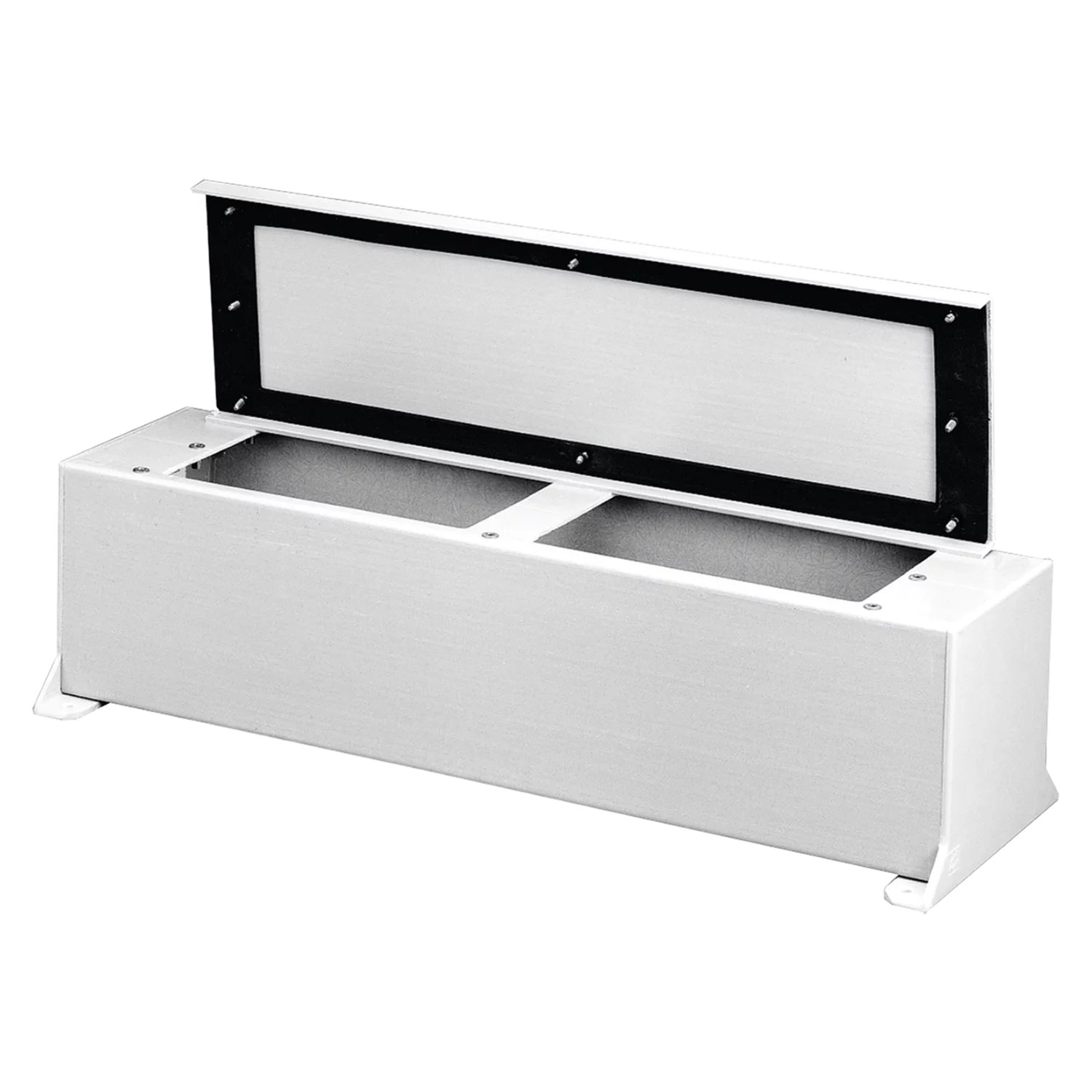 HOFFMAN F6612FG Fiberglass Wiring Trough, 6 x 6 x 12, Fiberglass | CH8KRB