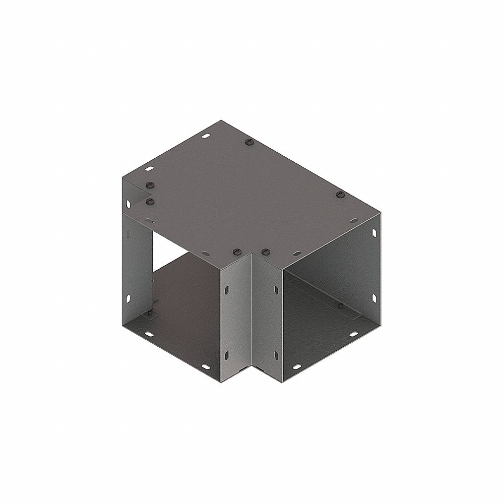 HOFFMAN F66GT Tee Fitting Commercial Steel 6 Inch Height x 6 Inch Length | AG2TJB 32FN93