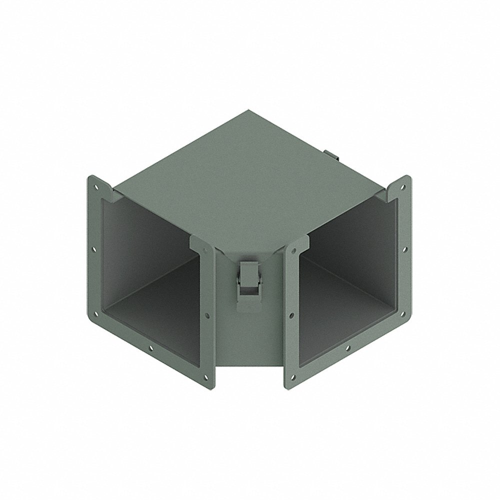 HOFFMAN F66LE9A Elbow 90 Degree Industrial Steel 6 Inch Height x 6 Inch Length | AG2TEN 32FM02