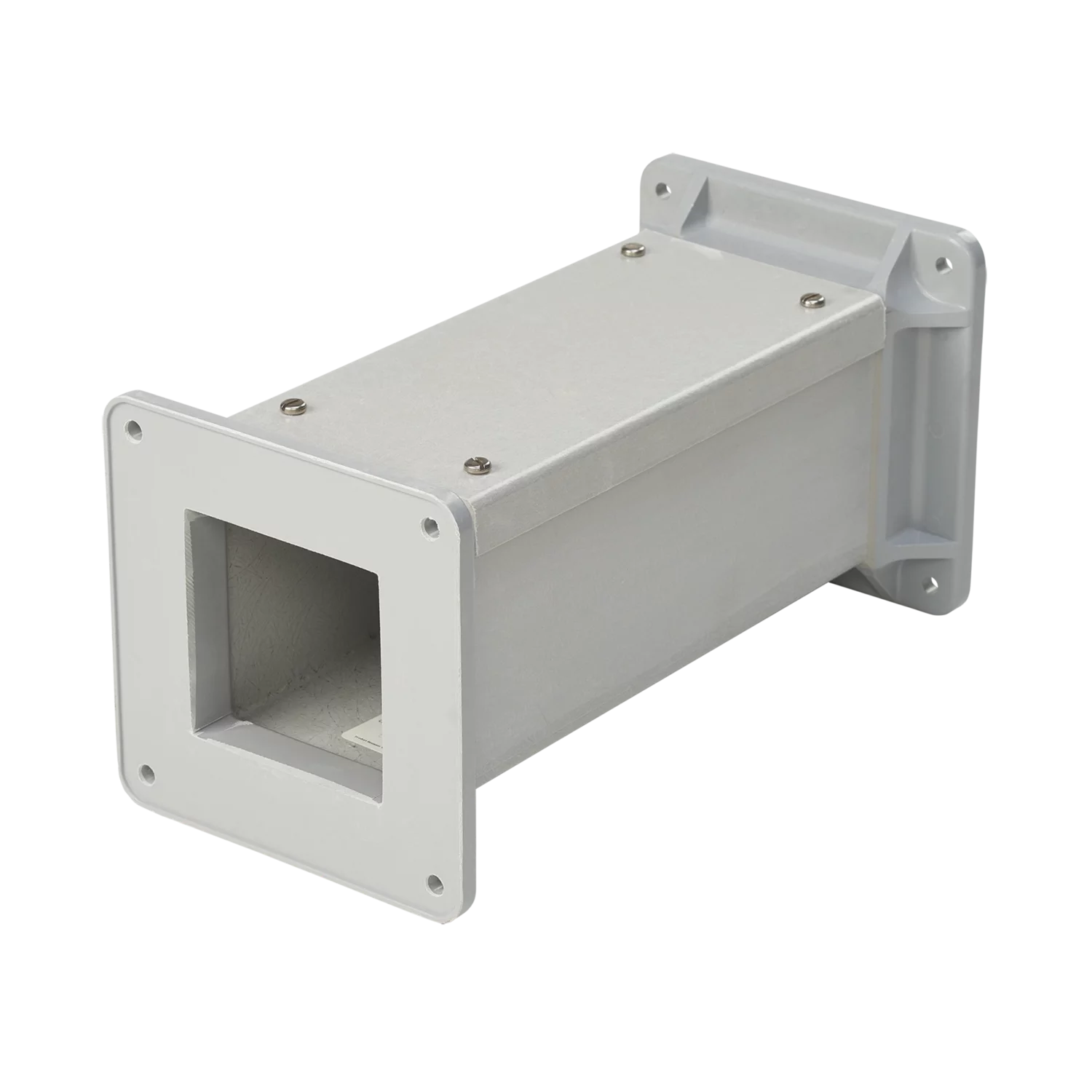 HOFFMAN F66W24FG Wireway, Feed Through, 6 x 6 x 24 Inch Size | CH8KWJ