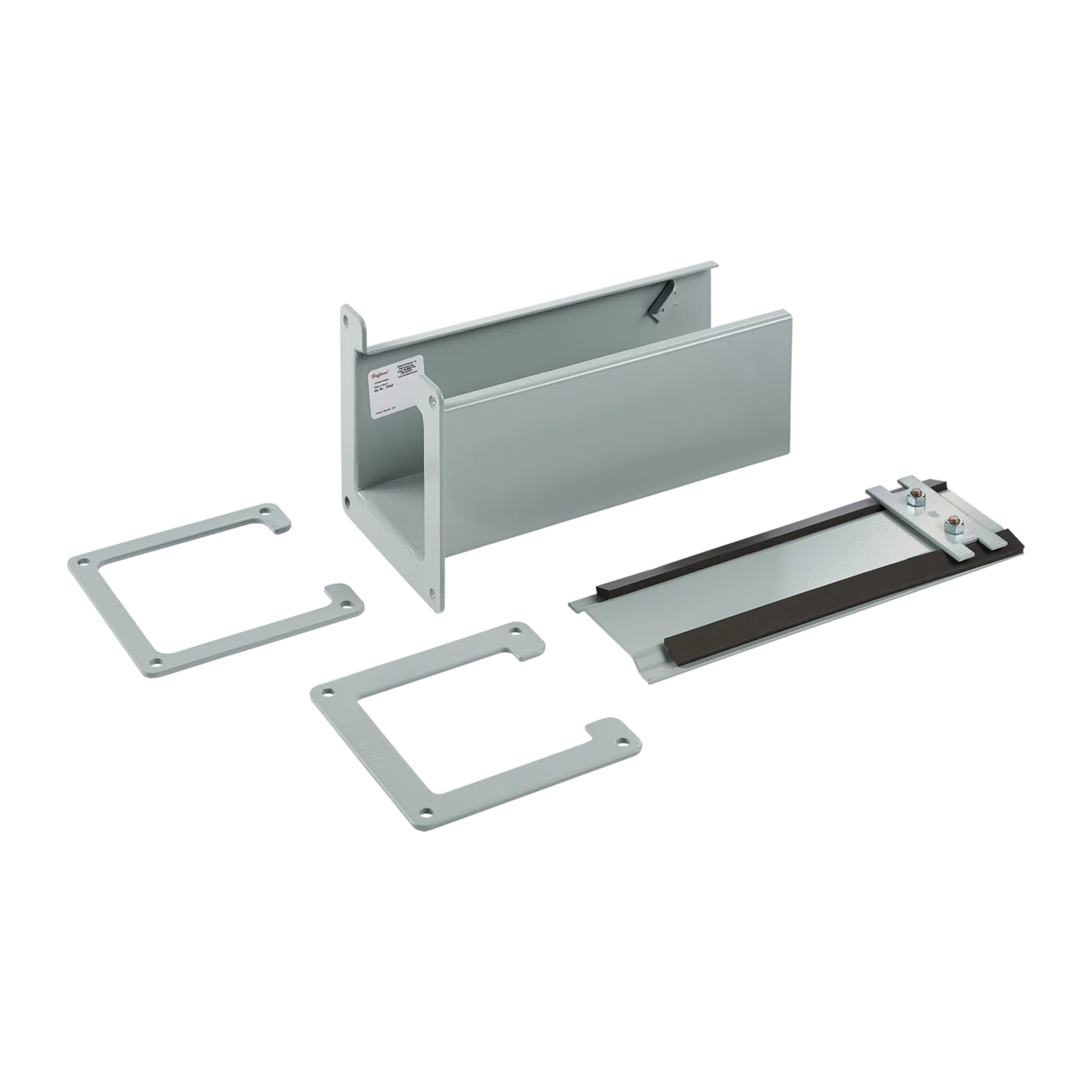 HOFFMAN F88LA Telescope Fitting Lay In, 8 x 8 Inch Size, Gray, Steel | CH8KZT