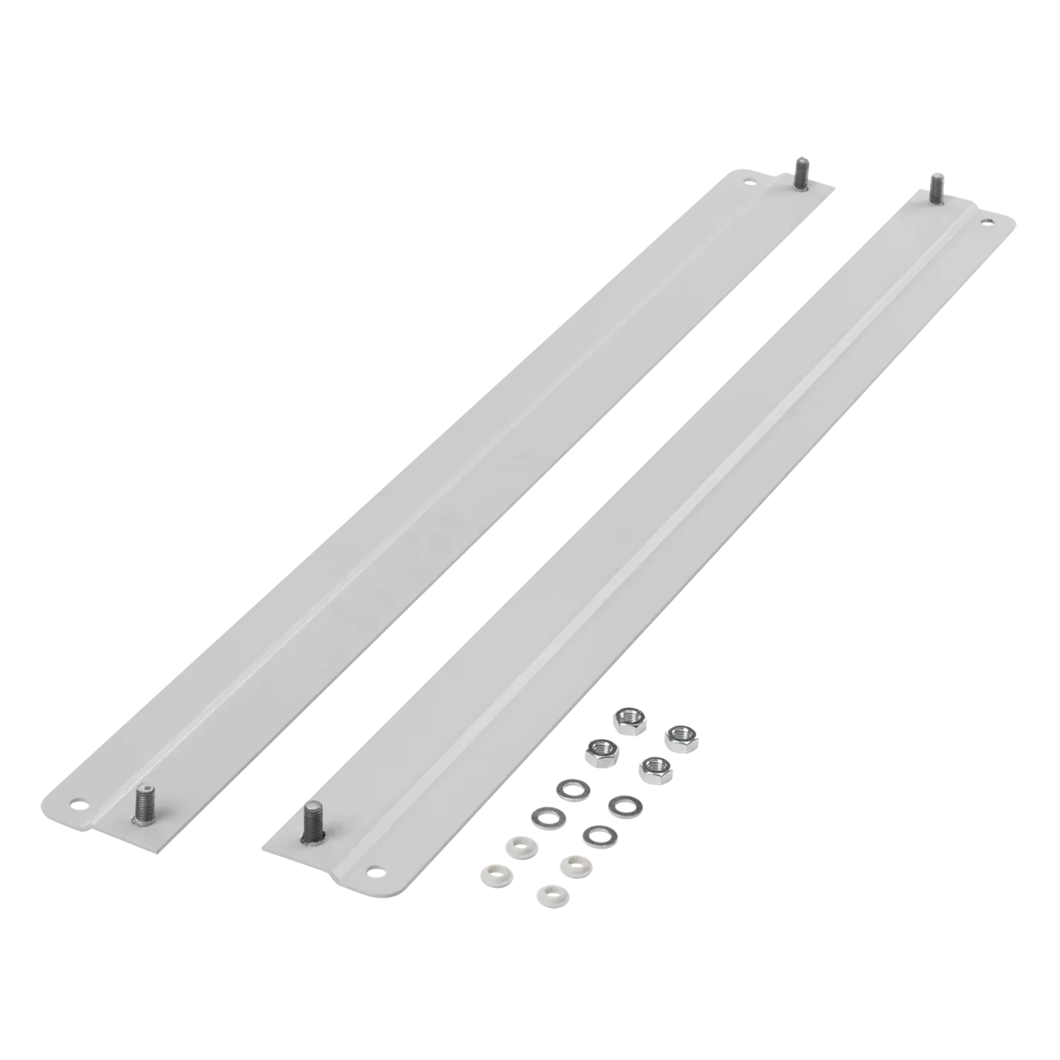 HOFFMAN GTBMTBKT500 Mounting Bracket, Stud, Fits 500mm Size, Gray, Steel | CH8LWL