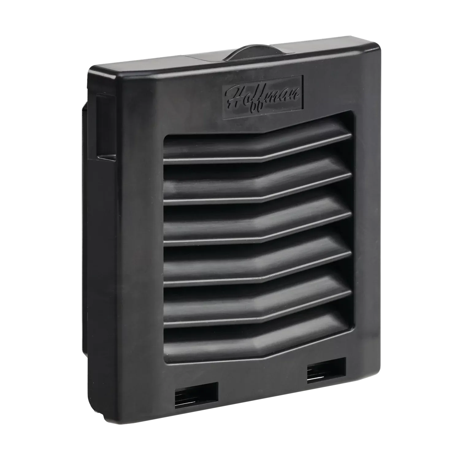 HOFFMAN HG0400403 Filter Fan Exhaust Grille, 4 Inch Size, Black | CH8MBV
