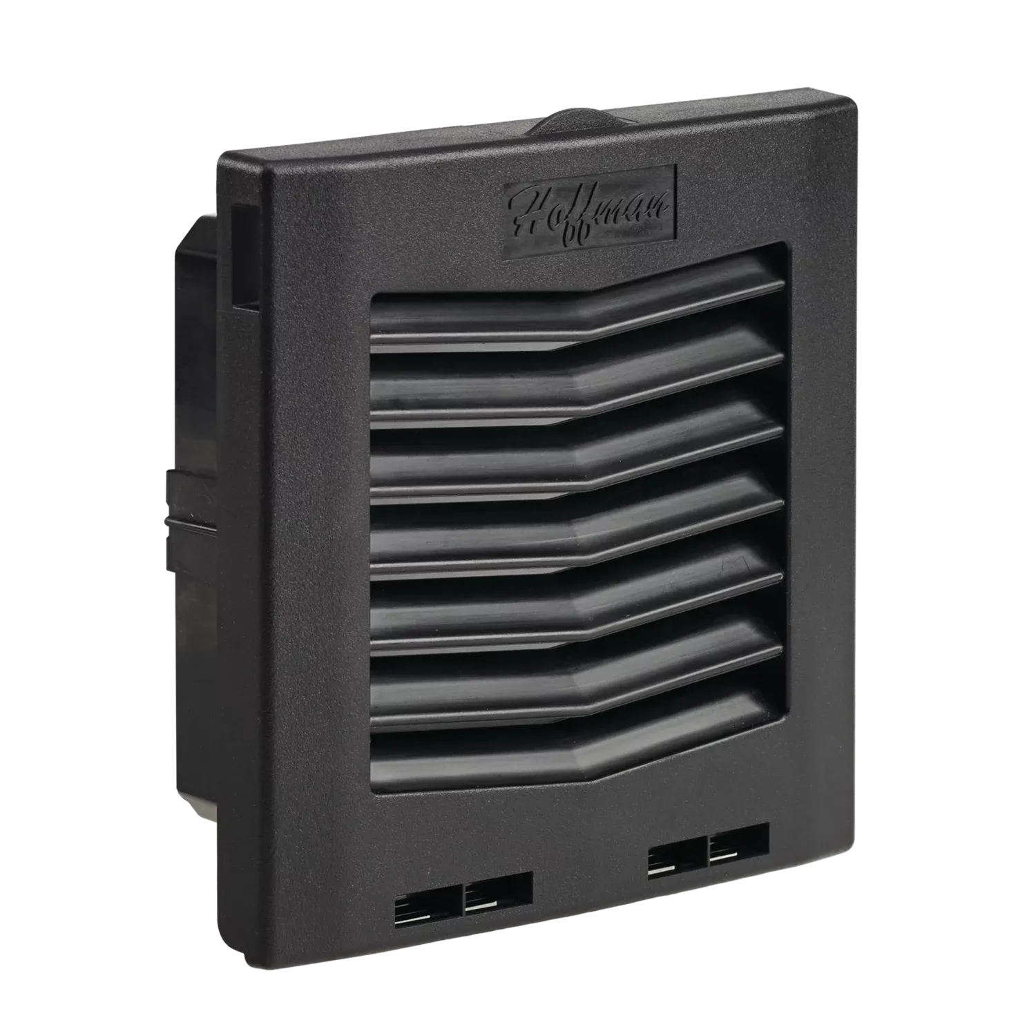 HOFFMAN HG0500403 Filter Fan Exhaust Grille, 5 Inch Size, Black | CH8MBX