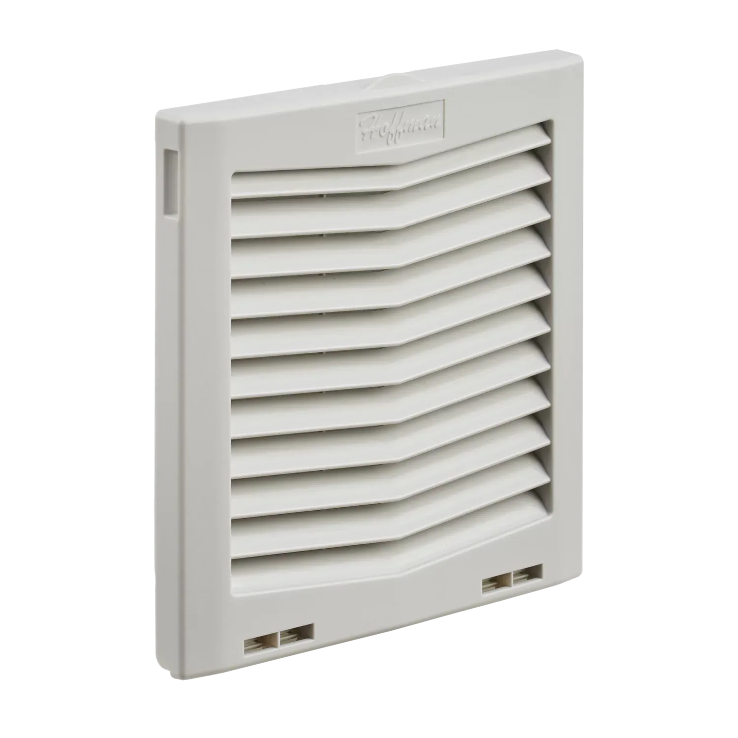 HOFFMAN HG0900504 Filter Fan Exhaust Grille, 9 Inch Size, Gray | CH8MCE