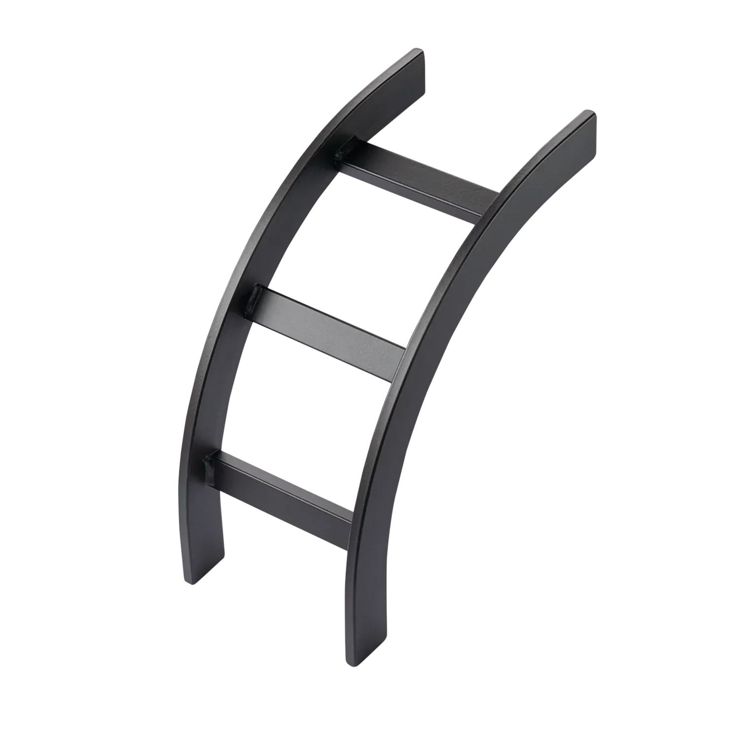 HOFFMAN LIB12G Ladder Rack Curved Kit, 12 Inch Width, Gray, Steel, Inside Vertical Bend | CH8MQC