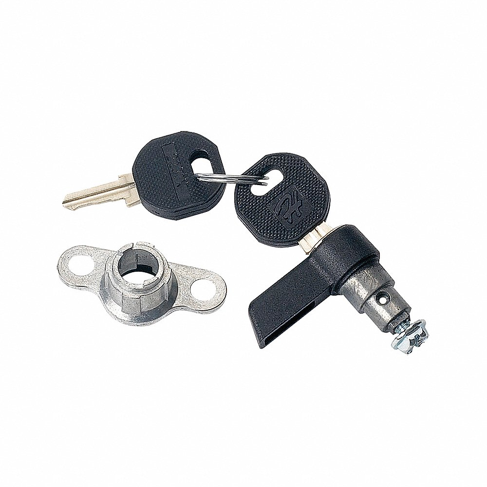 HOFFMAN LLKWK Knob Latch Wing Die Cast Black Type 12 | AG2REP 32FE99