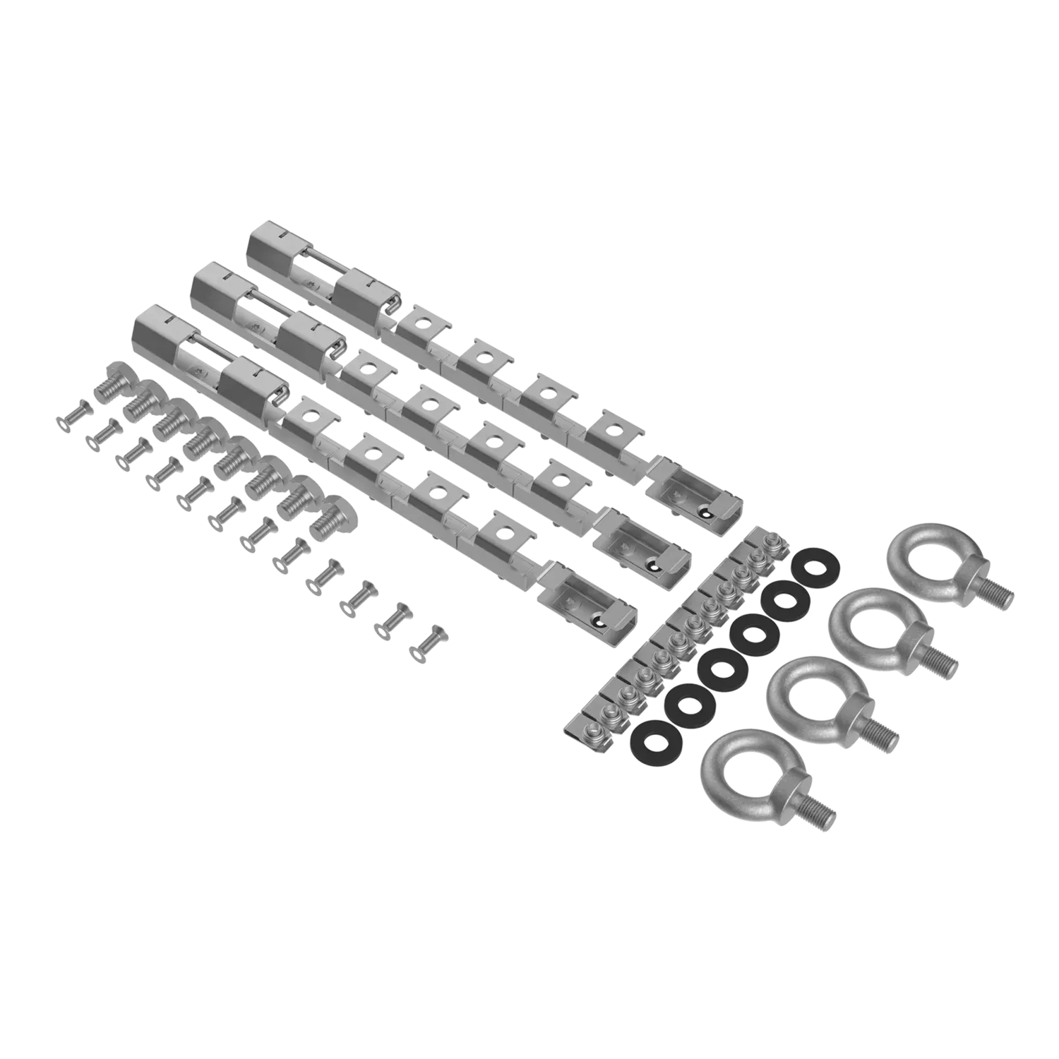 HOFFMAN P2A3RHKDB Hardware Kit, 2 Door Solution | CH8NTB