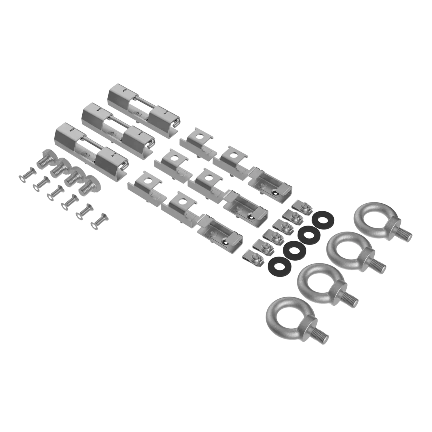 HOFFMAN P2A3RHKSB Hardware Kit, Single Door Solution | CH8NTC