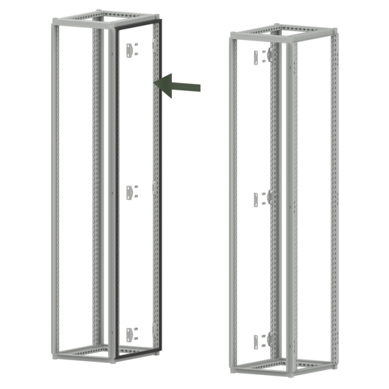 HOFFMAN P2AJS Joining Kits, Front to Side | CH8NVW