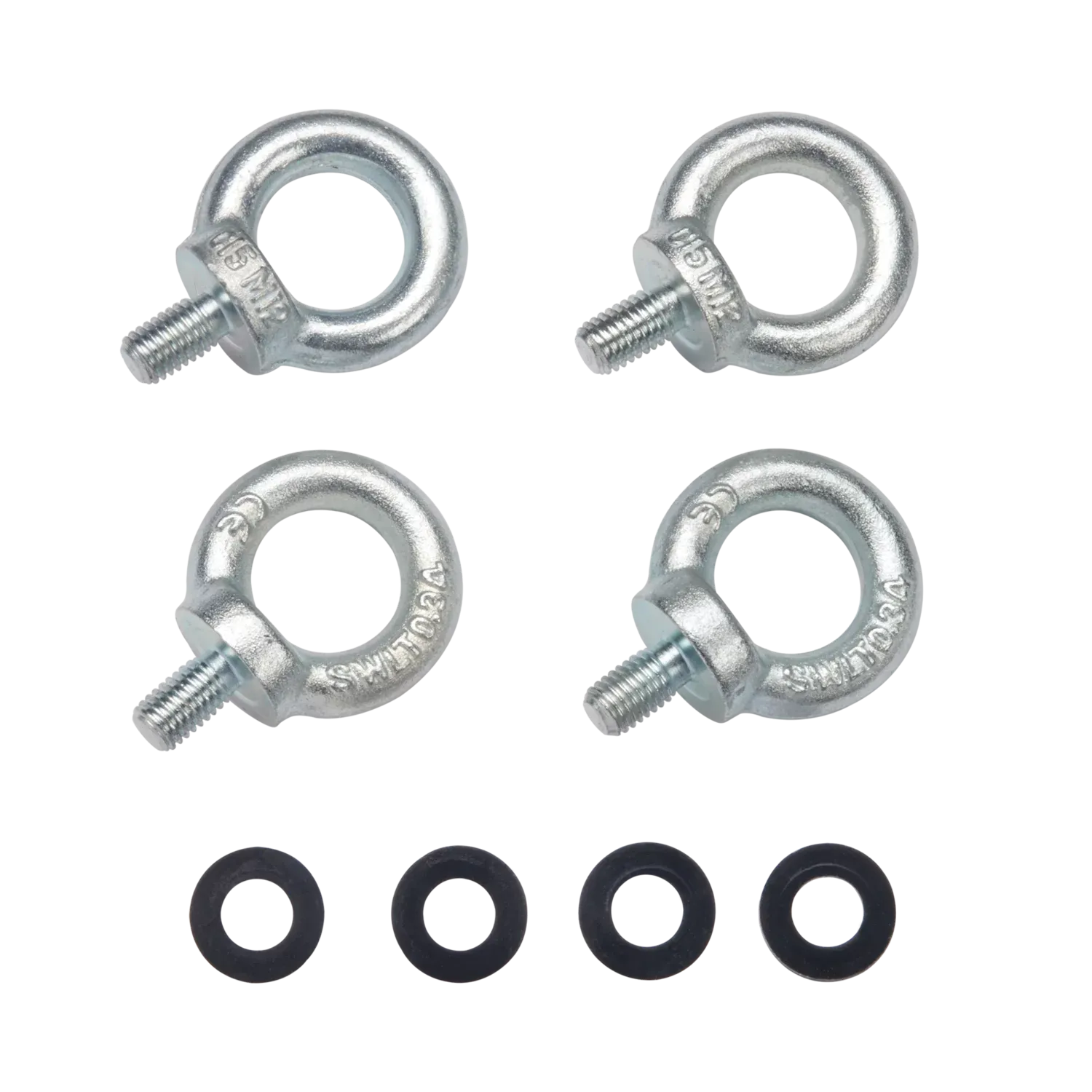 HOFFMAN P2ALE Lifting Eye, 2.98 x 2.14 x 1.18 Inch Size, Zinc Plated, Steel | CH8NWN