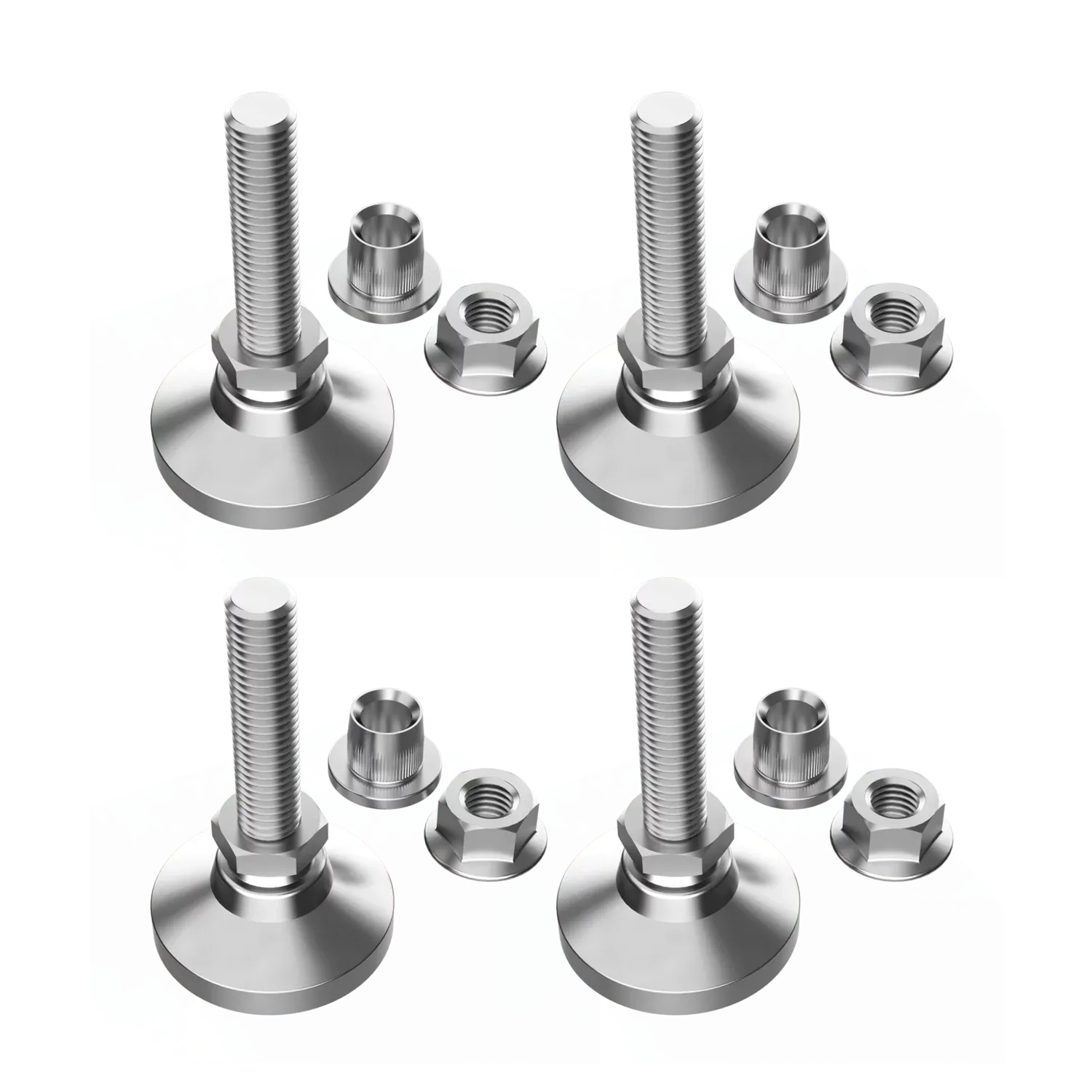 HOFFMAN P2ALKMB Mobile Base Leveler Kit | CH8NWQ