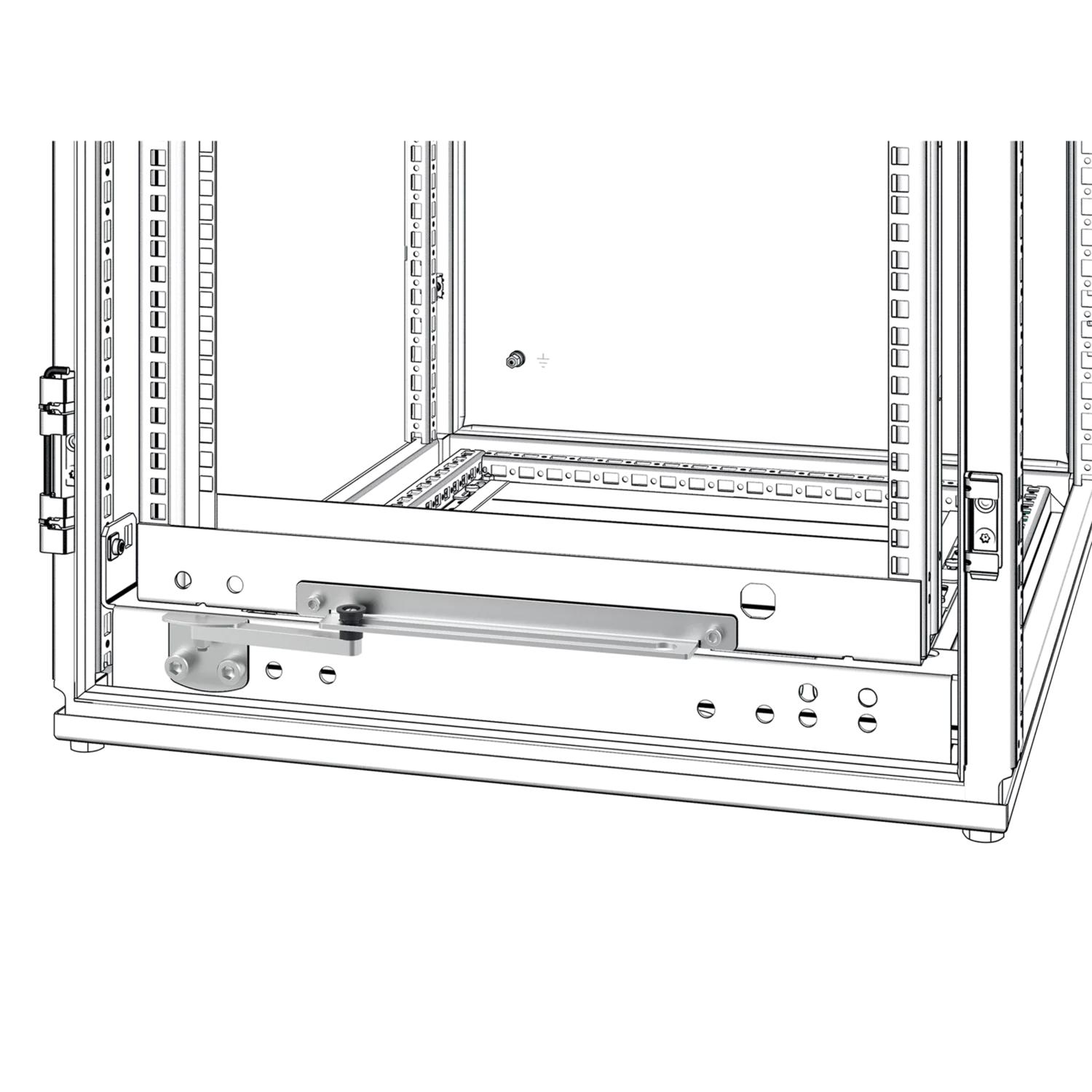 HOFFMAN P2ARF120SA Stop Arm Kit, 120 Deg., Steel | CH8NXG
